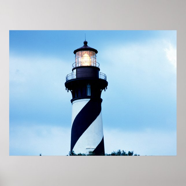 Póster Farol de Augustine rua (Frente)