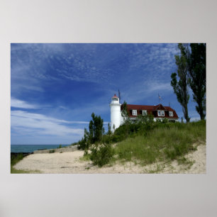 Póster Farol de Betsie do ponto