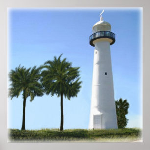 Poster farol de biloxi
