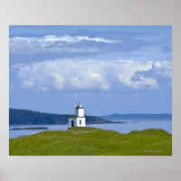 Farol de Bovinos em San Juan Island, WA