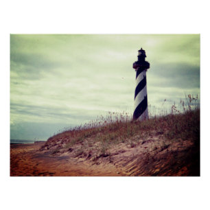 Póster Farol de Cabo Hatteras