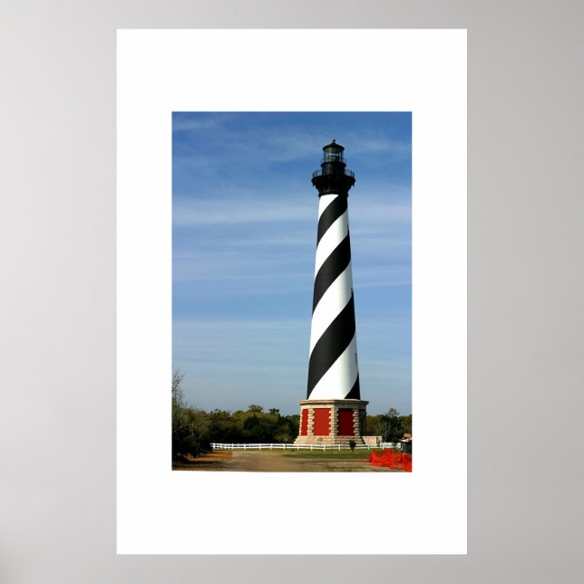 Poster Farol de Cape Hatteras (Frente)