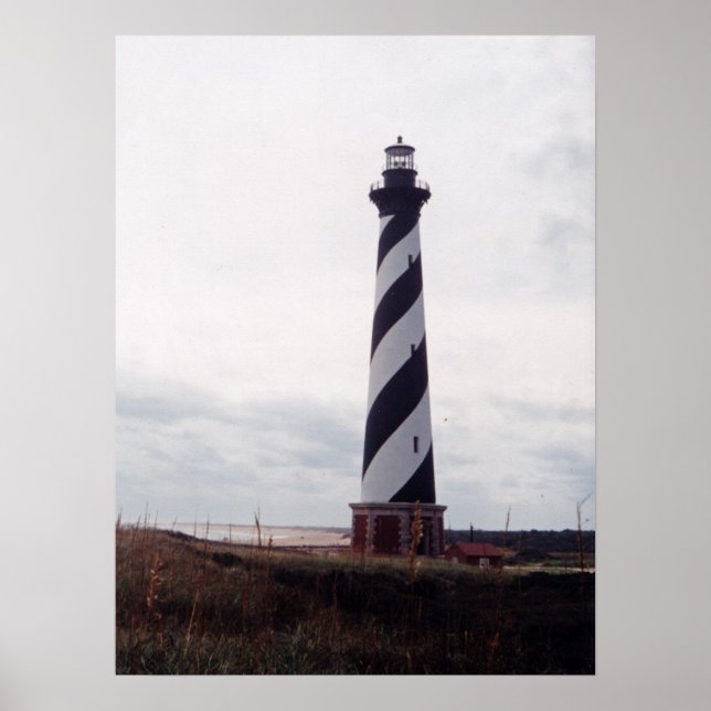 Póster Farol de Cape Hatteras (Frente)