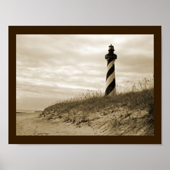 Póster Farol de Cape Hatteras (Frente)