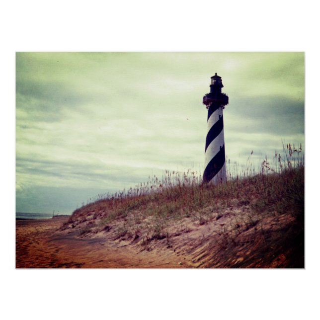 Póster Farol de Cape Hatteras (Frente)
