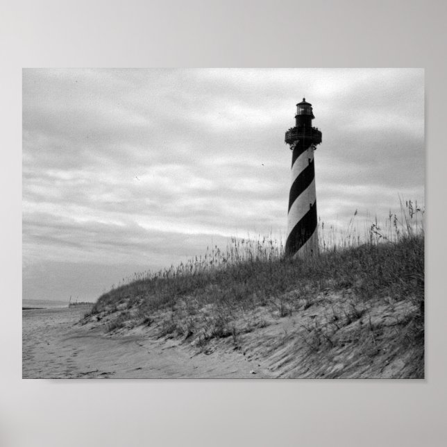Póster Farol de Cape Hatteras (Frente)