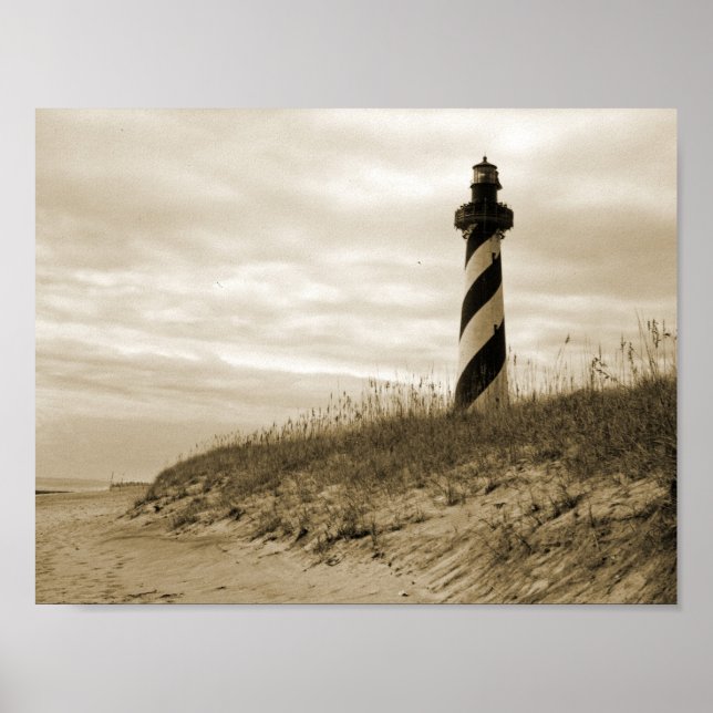 Poster Farol de Cape Hatteras (Frente)