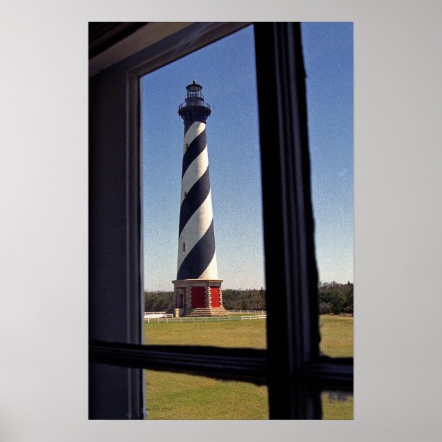 Poster Farol de Cape Hatteras (Frente)
