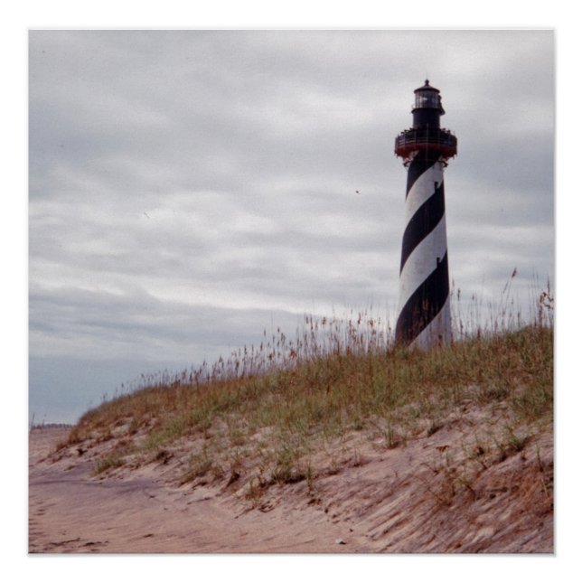 Póster Farol de Cape Hatteras (Frente)