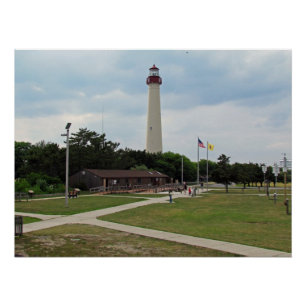 Póster Farol de Cape May