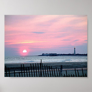 Poster - farol de Cape May