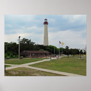Póster Farol de Cape May