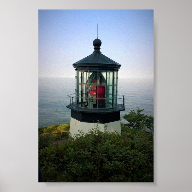 Poster Farol de Cape Meares, OU (Frente)