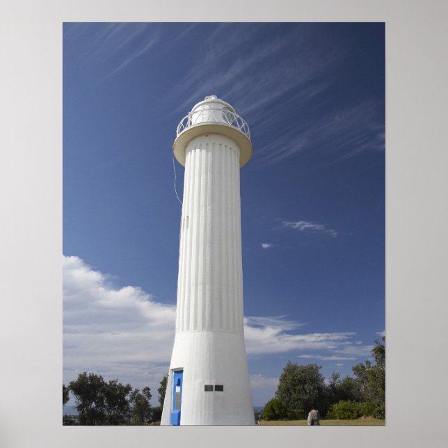 Póster Farol de Clarence Head, Yamba, Nova Gales do Sul (Frente)