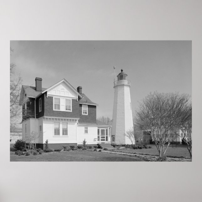 Poster Farol de Conforto de Ponto Antigo (Frente)
