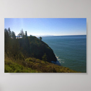 Poster Farol de Desapontamento de Cabo, Washington