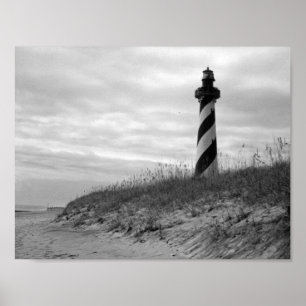 Póster Farol de Hatteras do cabo
