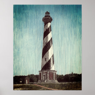 Poster Farol de Hatteras do cabo
