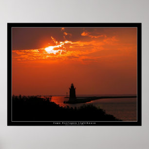 Poster Farol de Henlopen do cabo
