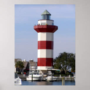 Poster Farol de Hilton Head