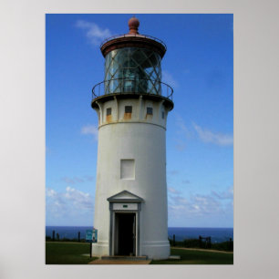 Poster Farol de Kauai