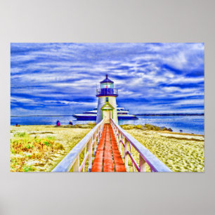 Póster Farol de Nantucket