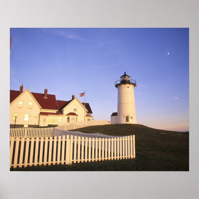 Poster Farol de Nobska, Woods Hole, Massachusetts (Frente)