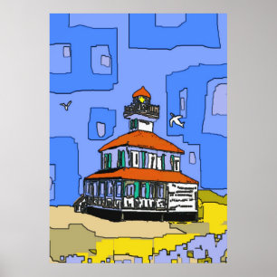 Póster Farol de Nova Orleans West End