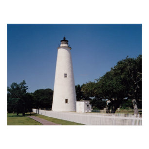 Póster Farol de Ocracoke