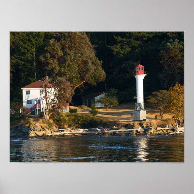 Poster Farol de Passagem Ativo - Ilha Mayne (Frente)