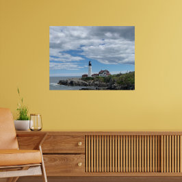 Poster Farol de Portland, Portland Maine