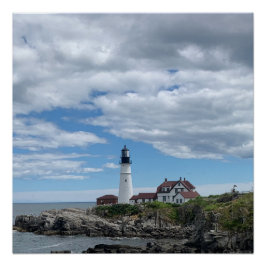 Póster Farol de Portland, Portland Maine