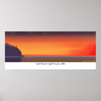 Póster Farol de Rock Dividido, MN