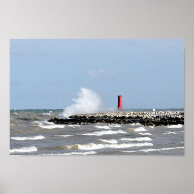 Póster Farol de Sheboygan (Frente)