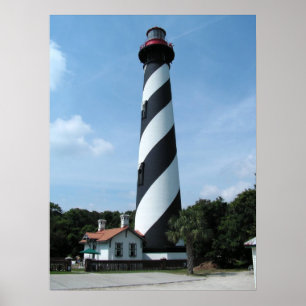 Póster Farol de St Augustine
