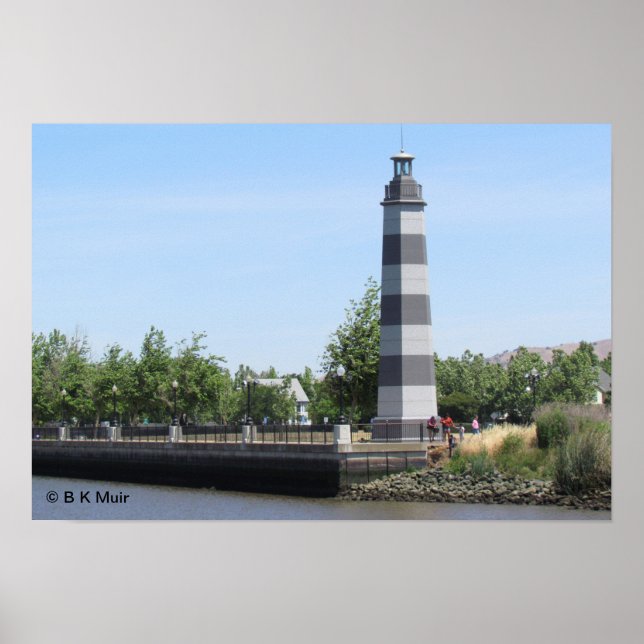 Poster - Farol de Suisun Harbor (horizontal) (Frente)