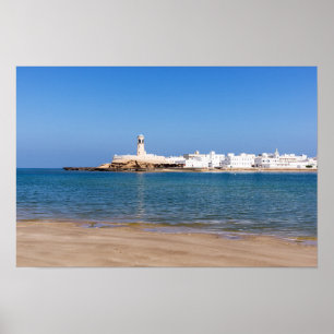 Poster Farol de Sur - Sur, Omã