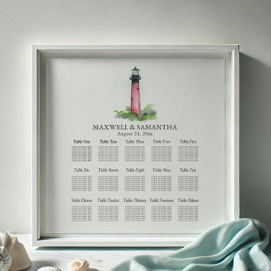 Poster Farol de trama de casamento de praia