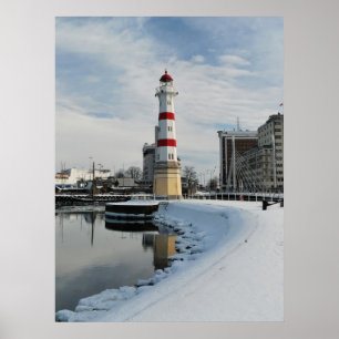 Póster Farol do inverno