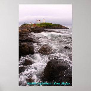 Poster Farol do Nubble - York, Maine