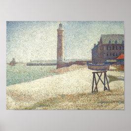 Póster Farol em Honfleur