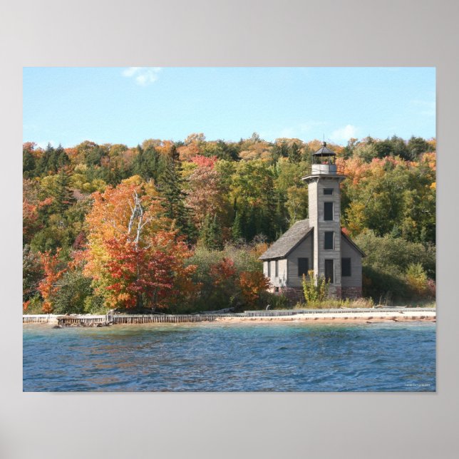 Poster Farol Grand Island (Frente)