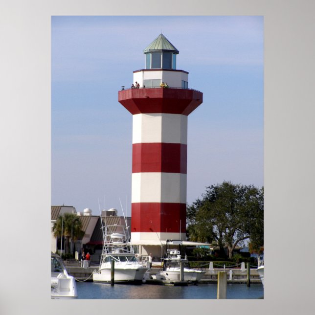 Poster Farol Hilton Head (Frente)
