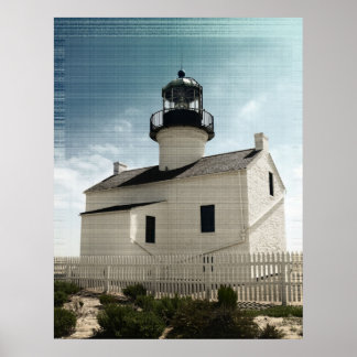 Póster Farol Loma de Ponto Antigo