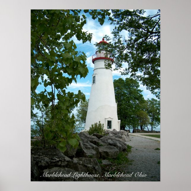 Poster Farol Marblehead, Marblehead Ohio (Frente)