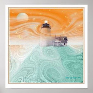 Póster Farol místico