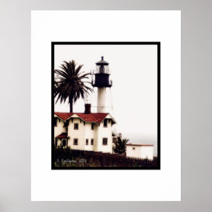 Póster Farol na cor