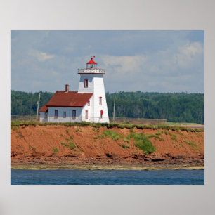 Poster Farol no Umberland Norte, Príncipe Edward