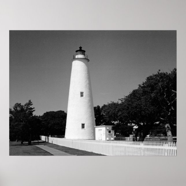Poster Farol Ocracoke (Frente)