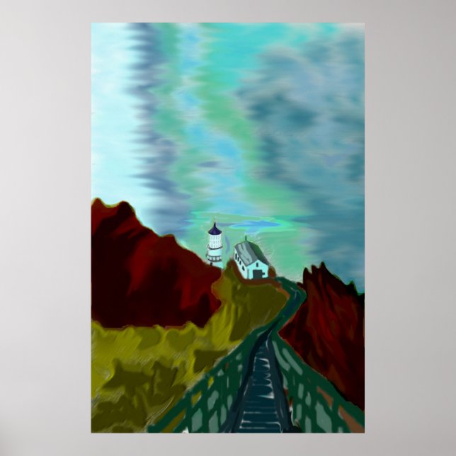 Poster Farol Point Reyes (Frente)